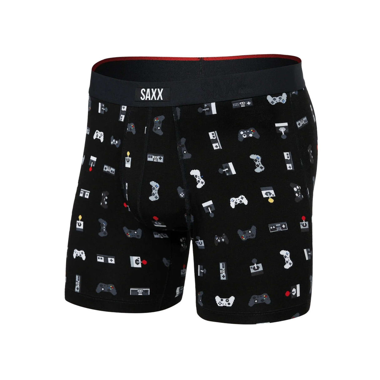 SAXX Men's Vibe Xtra Boxer Briefs SUP Dogs/Ashley Blue / Medium-SUP Dogs/Ashley Blue / Large-SUP Dogs/Ashley Blue / X-Large-Escape to Joshua/Black / Medium-Escape to Joshua/Black / Large - 53 Degrees North 