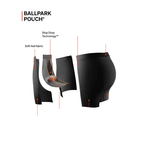 SAXX Men's Vibe Xtra Boxer Briefs SUP Dogs/Ashley Blue / Medium-SUP Dogs/Ashley Blue / Large-SUP Dogs/Ashley Blue / X-Large-Escape to Joshua/Black / Medium-Escape to Joshua/Black / Large - 53 Degrees North 