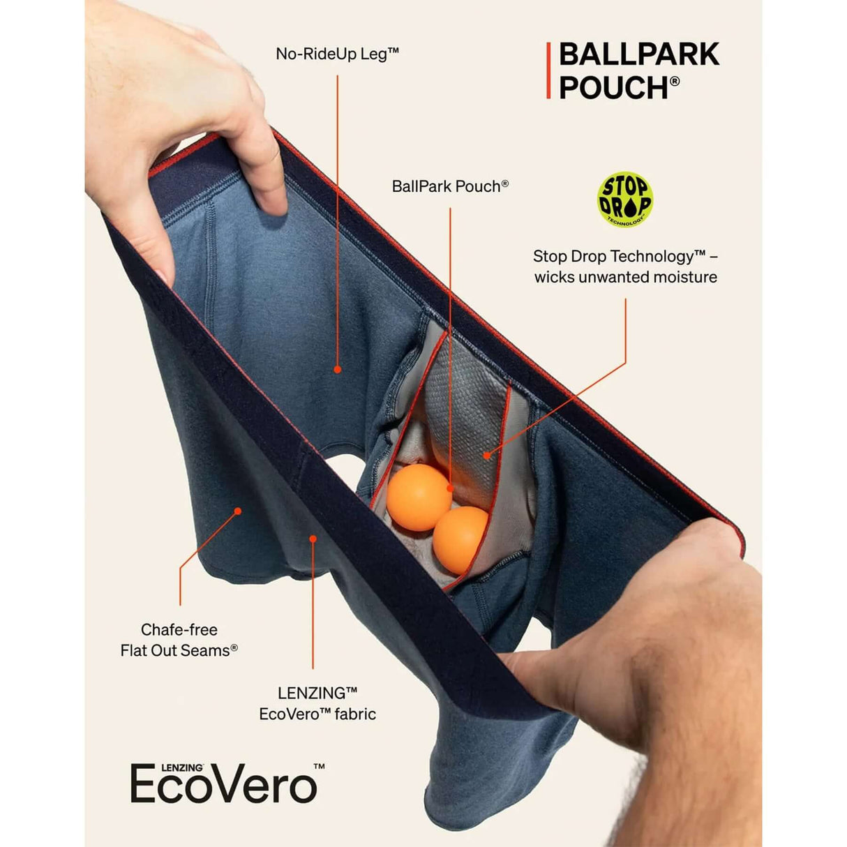 SAXX Men's Vibe Xtra Boxer Briefs SUP Dogs/Ashley Blue / Medium-SUP Dogs/Ashley Blue / Large-SUP Dogs/Ashley Blue / X-Large-Escape to Joshua/Black / Medium-Escape to Joshua/Black / Large - 53 Degrees North 