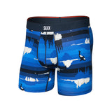 SAXX Men's Vibe Xtra Boxer Briefs SUP Dogs/Ashley Blue / Medium-SUP Dogs/Ashley Blue / Large-SUP Dogs/Ashley Blue / X-Large-Escape to Joshua/Black / Medium-Escape to Joshua/Black / Large - 53 Degrees North 