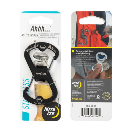 Nite Ize Ahhh... - S-Biner Black #- 53 Degrees North 