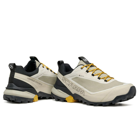 Scarpa Men's Ribelle Cross 2 GORE-TEX Shoes Fog/Lemon Curry / EU 42-Fog/Lemon Curry / EU 43-Fog/Lemon Curry / EU 44-Fog/Lemon Curry / EU 45-Fog/Lemon Curry / EU 46 #- 53 Degrees North 
