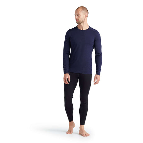 Icebreaker Men's 200 Oasis Long Sleeve Crewe Brilliant / Small-Brilliant / Medium-Brilliant / Large-Brilliant / X-Large-Brilliant / XX-Large #- 53 Degrees North 