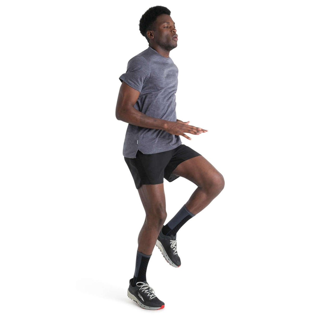 Icebreaker Men's Merino Blend 125 Cool Lite Sphere T-Shirt Arctic / Small-Arctic / Medium-Arctic / Large-Arctic / X-Large-Midnight Navy Heather / Small #- 53 Degrees North 