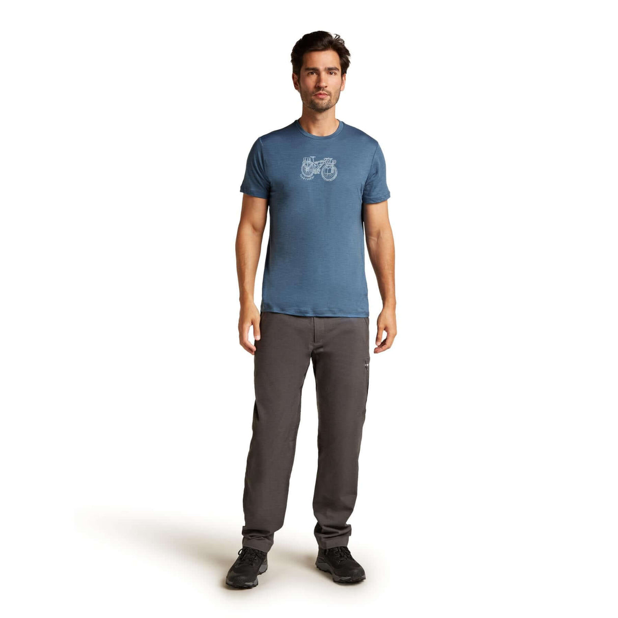 Icebreaker Men's Merino 150 Tech Lite T-Shirt Adventure Ride | 53 Degrees North