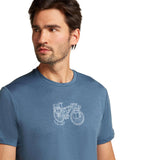 Icebreaker Men's Merino 150 Tech Lite T-Shirt Adventure Ride | 53 Degrees North
