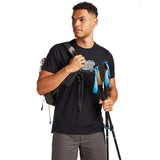 Icebreaker Men's Merino 150 Tech Lite T-Shirt Cosy Camper Black / Small-Black / Medium-Black / Large-Black / X-Large #- 53 Degrees North 