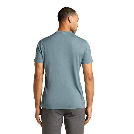 Icebreaker Men's Merino 150 Tech Lite T-Shirt Single Line Camp Blue Ash / Small-Blue Ash / Medium-Blue Ash / Large-Blue Ash / X-Large #- 53 Degrees North 