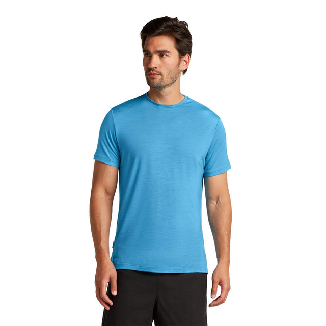 Icebreaker Men's Merino Blend 125 Cool Lite Sphere T-Shirt Arctic / Small-Arctic / Medium-Arctic / Large-Arctic / X-Large-Midnight Navy Heather / Small #- 53 Degrees North 