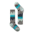 Smartwool Kids' Ski Light Cushion Over the Calf Socks Alpine Blue / Medium (UK 11-13.5)-Alpine Blue / Large (UK 1-4.5)-Medium Grey / Medium (UK 11-13.5)-Medium Grey / Large (UK 1-4.5) #- 53 Degrees North 