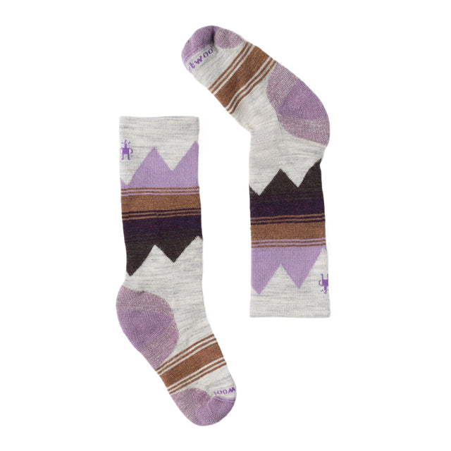 Smartwool Kids' Ski Light Cushion OTC Socks in Ash