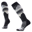 Smartwool Women's Ski Targeted Cushion Pattern OTC Socks in Medium Grey