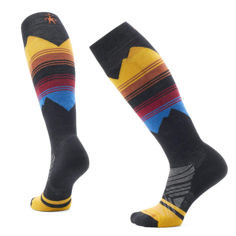 Smartwool Women's Ski Targeted Cushion Pattern Over the Calf Socks Charcoal / Small (UK 2-4.5)-Charcoal / Medium (UK 5-7.5)-Honey Gold / Small (UK 2-4.5)-Honey Gold / Medium (UK 5-7.5) #- 53 Degrees North 
