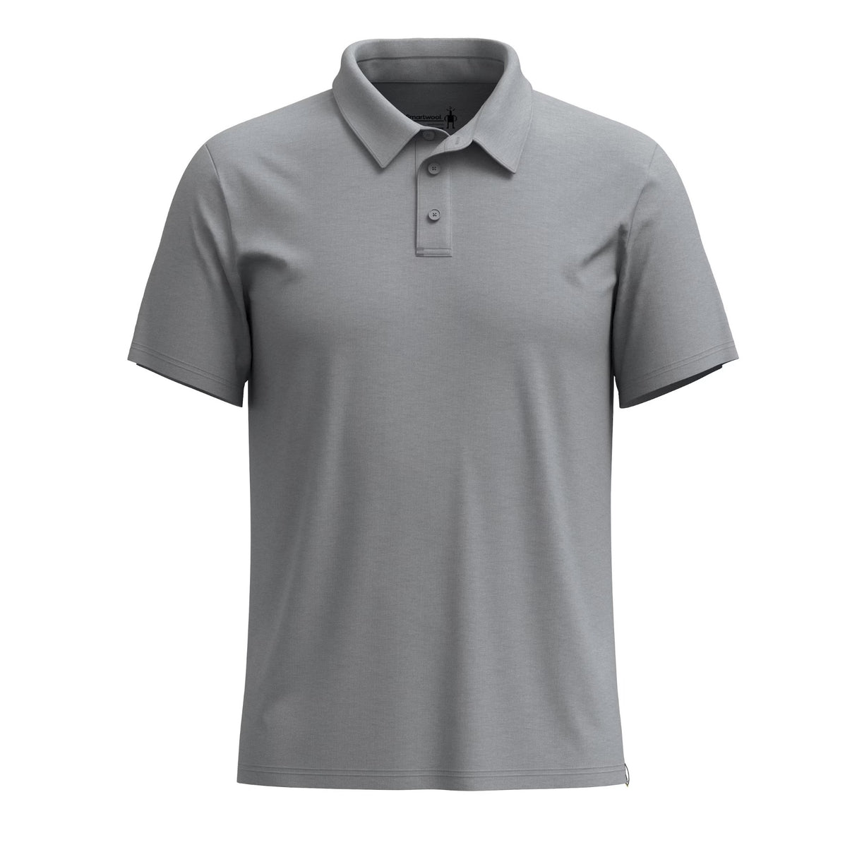 Smartwool Men's Short Sleeve Polo Shirt Light Grey Heather / Small-Light Grey Heather / Medium-Light Grey Heather / Large-Light Grey Heather / X-Large-Twilight Blue / Small #- 53 Degrees North 