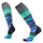 Smartwool Women's Ski Targeted Cushion Compression Print OTC Socks Black / Medium (UK 5-7.5) #- 53 Degrees North 