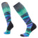 Smartwool Women's Ski Targeted Cushion Compression Print OTC Socks Black / Medium (UK 5-7.5) #- 53 Degrees North 