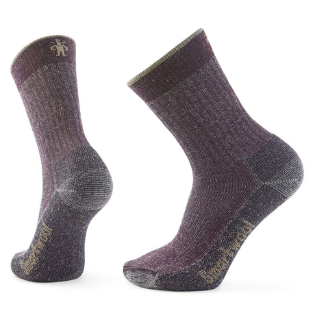 Smartwool Unisex Hike Classic Edition Full Cushion Second Cut Crew Socks Deep Navy / Small (UK 2-4.5)-Deep Navy / Medium (UK 5-7.5)-Deep Navy / Large (UK 8-10.5)-Deep Navy / X-Large (UK 11-13.5)-Purple Iris / Small (UK 2-4.5) #- 53 Degrees North 