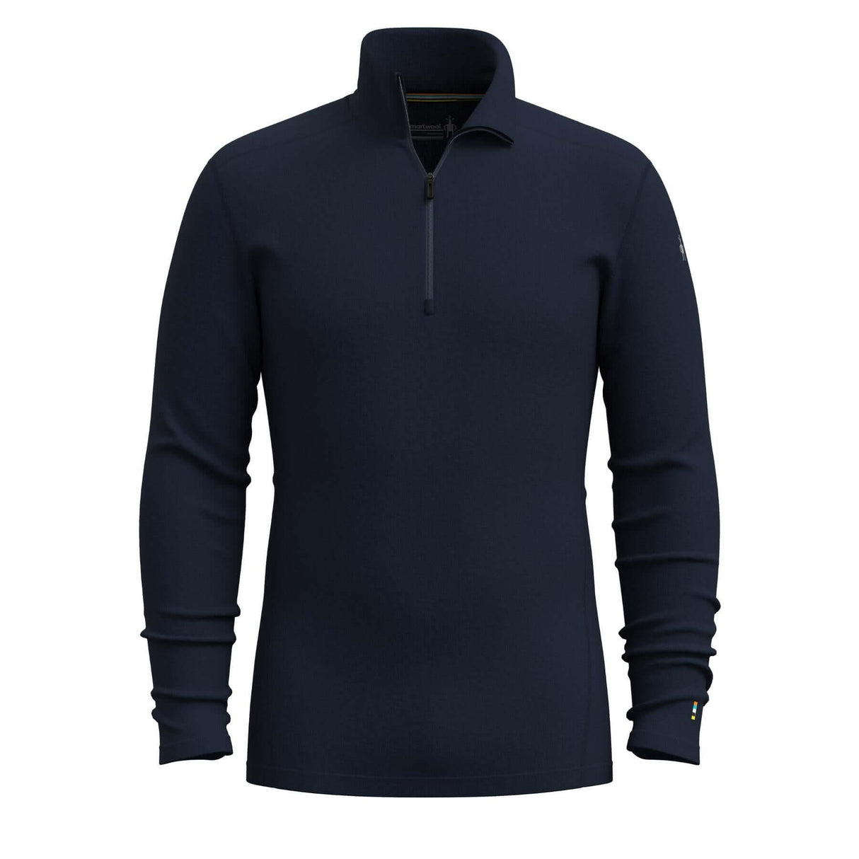 Smartwool Men's Classic Thermal Merino 1/4 Zip Base Layer Top Deep Navy / Small-Deep Navy / Medium-Deep Navy / Large-Deep Navy / X-Large-Charcoal/Currant / Small #- 53 Degrees North 