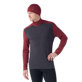 Smartwool Men's Classic Thermal Merino 1/4 Zip Base Layer Top Deep Navy / Small-Deep Navy / Medium-Deep Navy / Large-Deep Navy / X-Large-Charcoal/Currant / Small #- 53 Degrees North 