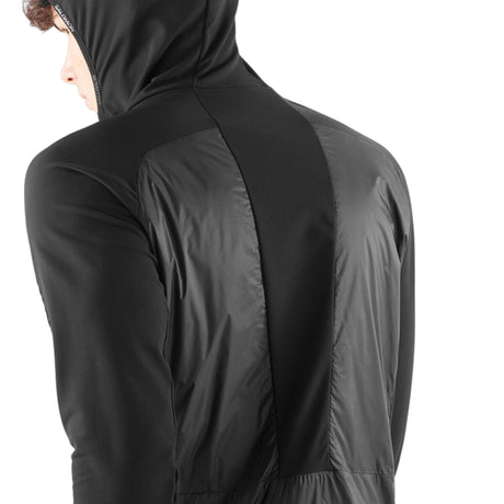 Salomon Men's Elixir Hybrid Hooded Insulated Jacket Deep Black / Small-Deep Black / Medium-Deep Black / Large-Deep Black / X-Large-Deep Black / XX-Large - 53 Degrees North 