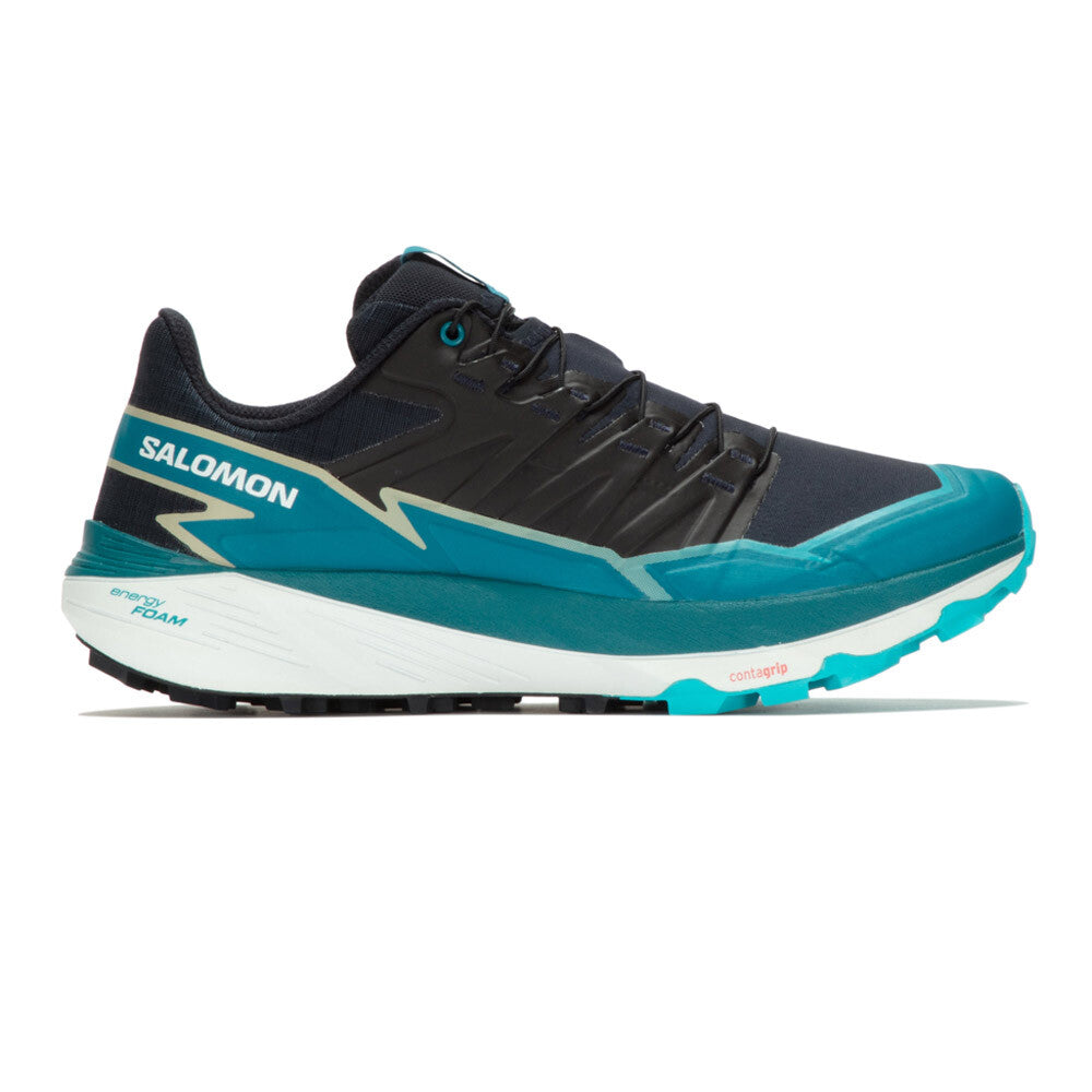 Salomon Men's Thundercross Trail Running Shoes Carbon/Tahitian Tide/Peacock Blue / UK 8-Carbon/Tahitian Tide/Peacock Blue / UK 9-Carbon/Tahitian Tide/Peacock Blue / UK 10-Carbon/Tahitian Tide/Peacock Blue / UK 11-Carbon/Tahitian Tide/Peacock Blue / UK 12 - 53 Degrees North 