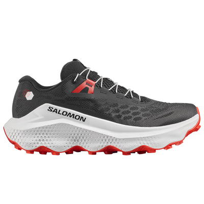 Salomon Men's Ultra Glide 4 Trail Running Shoes Black/White/Fiery Red / UK 8-Black/White/Fiery Red / UK 9-Black/White/Fiery Red / UK 10-Black/White/Fiery Red / UK 11-Black/White/Fiery Red / UK 12 - 53 Degrees North 