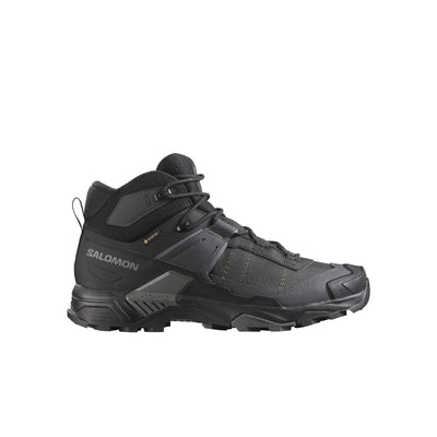 Salomon Men's X Ultra 5 Mid GORE-TEX Waterproof Boots Black/Asphalt/Castlerock / UK 8-Black/Asphalt/Castlerock / UK 9-Black/Asphalt/Castlerock / UK 10-Black/Asphalt/Castlerock / UK 11-Black/Asphalt/Castlerock / UK 12 - 53 Degrees North 
