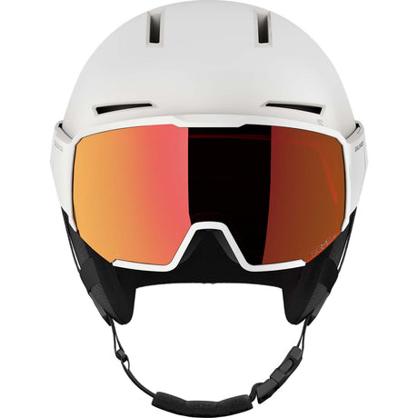 Salomon Osmo Sigma Visor Helmet White (Sigma Poppy Red Cat 2) / Medium (56-59cm)-White (Sigma Poppy Red Cat 2) / Small (53-56cm)-Black (Sigma Poppy Red Cat 2) / Medium (56-59cm)-Black (Sigma Poppy Red Cat 2) / Large (59-62cm) - 53 Degrees North 