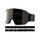 Salomon S/View 3 ML Ski Goggles Black/Black-White/Mid Red-Dress Blue/Mid Blue - 53 Degrees North 