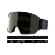 Salomon S/View 3 ML Ski Goggles Black/Black-White/Mid Red-Dress Blue/Mid Blue - 53 Degrees North 