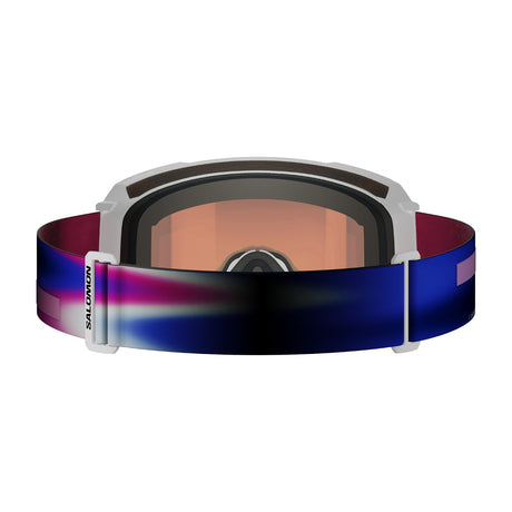 Salomon S/View 3 ML Ski Goggles Black/Black-White/Mid Red-Dress Blue/Mid Blue - 53 Degrees North 