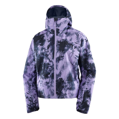 Salomon Women's Outscape 2L Short Jacket Violet Tulip / X-Small-Violet Tulip / Small-Violet Tulip / Medium-Violet Tulip / Large-Violet Tulip / X-Large - 53 Degrees North 