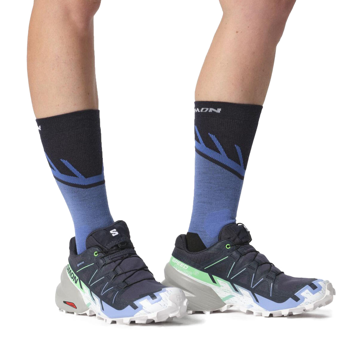 Salomon Women's Speedcross 6 GORE-TEX Trail Running Shoes Lime Cream/Mahogany Rose/Black / UK 5-Lime Cream/Mahogany Rose/Black / UK 6-Lime Cream/Mahogany Rose/Black / UK 7-Lime Cream/Mahogany Rose/Black / UK 8-Carbon/Provence/White / UK 4 - 53 Degrees North 