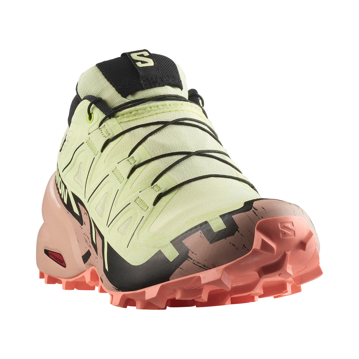 Salomon Women's Speedcross 6 GORE-TEX Trail Running Shoes Lime Cream/Mahogany Rose/Black / UK 5-Lime Cream/Mahogany Rose/Black / UK 6-Lime Cream/Mahogany Rose/Black / UK 7-Lime Cream/Mahogany Rose/Black / UK 8-Carbon/Provence/White / UK 4 - 53 Degrees North 