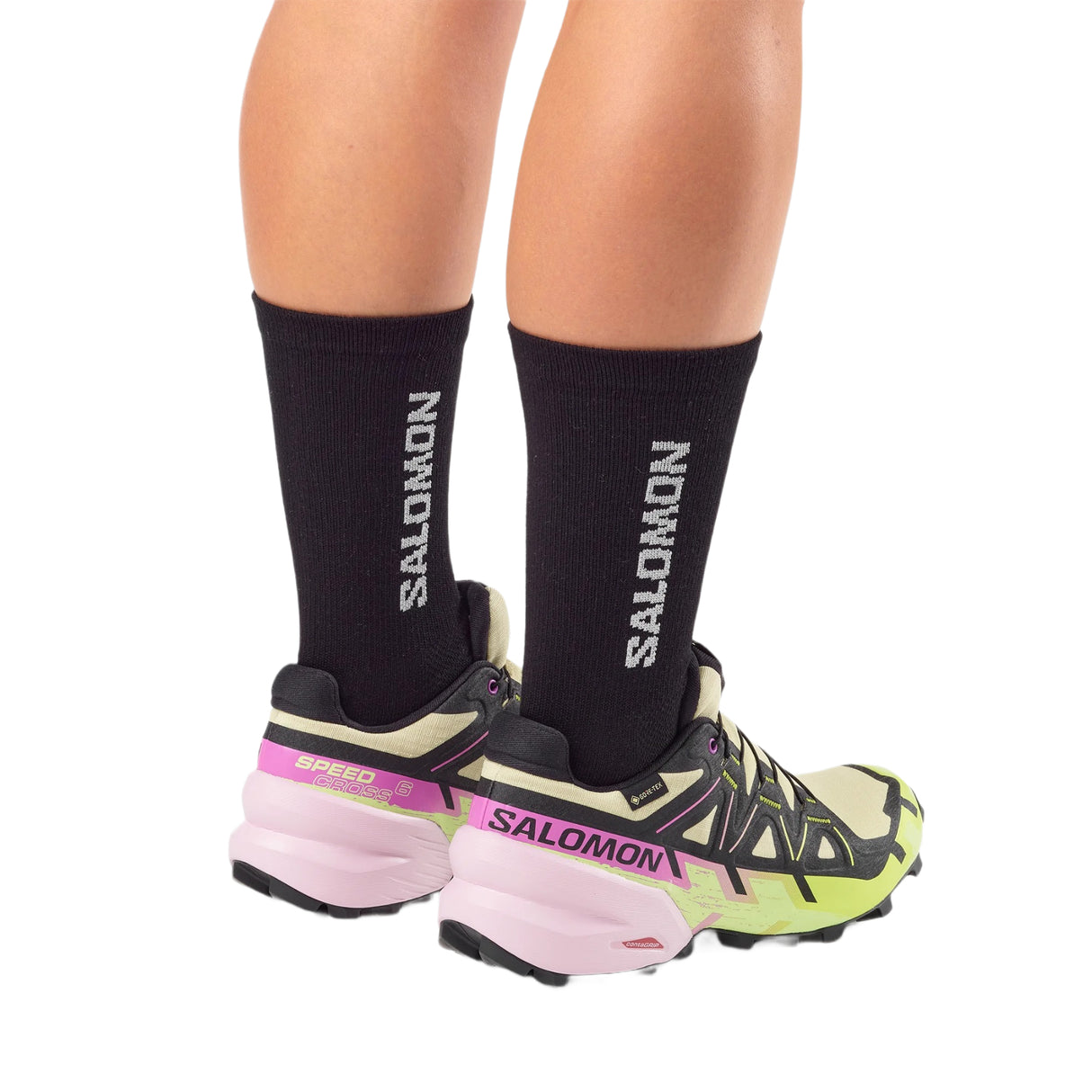 Salomon Women's Speedcross 6 GORE-TEX Waterproof Running Shoes Bog/Down pink/Acid Lime / UK 5-Bog/Down pink/Acid Lime / UK 6-Bog/Down pink/Acid Lime / UK 7-Bog/Down pink/Acid Lime / UK 8-Lime Cream/Mahogany Rose/Black / UK 5 - 53 Degrees North 