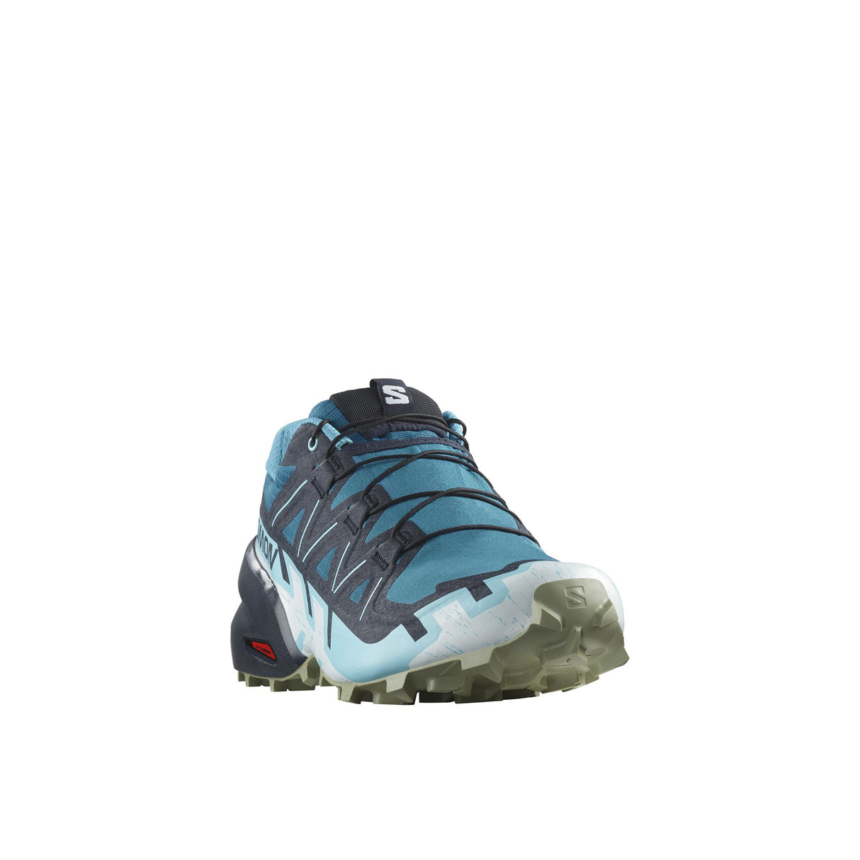 Salomon Women's Speedcross 6 Trail Running Shoes Blue Curucao/Lunar Rock/Iced Aqua / UK 5-Blue Curucao/Lunar Rock/Iced Aqua / UK 6-Blue Curucao/Lunar Rock/Iced Aqua / UK 7-Blue Curucao/Lunar Rock/Iced Aqua / UK 8-Tahitian Tide/Carbon/Tea / UK 4 - 53 Degrees North 