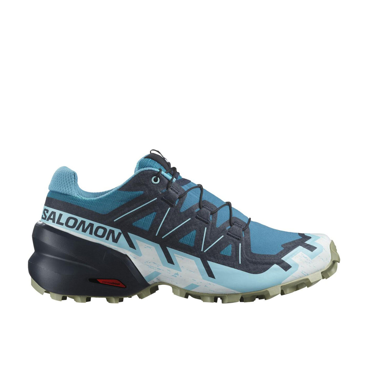 Salomon Women's Speedcross 6 Trail Running Shoes Blue Curucao/Lunar Rock/Iced Aqua / UK 5-Blue Curucao/Lunar Rock/Iced Aqua / UK 6-Blue Curucao/Lunar Rock/Iced Aqua / UK 7-Blue Curucao/Lunar Rock/Iced Aqua / UK 8-Tahitian Tide/Carbon/Tea / UK 4 - 53 Degrees North 