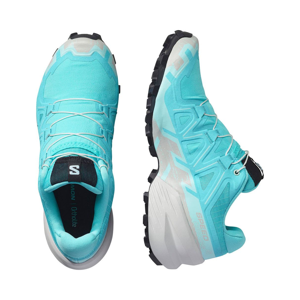 Salomon Women's Speedcross 6 Trail Running Shoes Blue Curucao/Lunar Rock/Iced Aqua / UK 5-Blue Curucao/Lunar Rock/Iced Aqua / UK 6-Blue Curucao/Lunar Rock/Iced Aqua / UK 7-Blue Curucao/Lunar Rock/Iced Aqua / UK 8-Tahitian Tide/Carbon/Tea / UK 4 - 53 Degrees North 