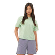 Salomon Women's Trackline Short Sleeve T-Shirt Sea Foam / X-Small - 53 Degrees North