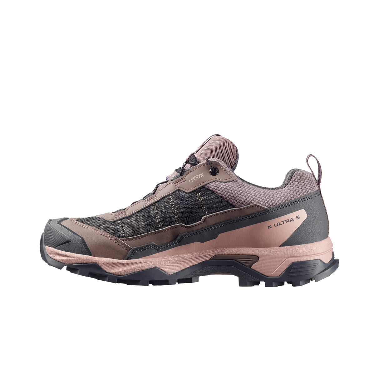 Salomon Women's X Ultra 5 GORE-TEX Waterproof Shoes Iron/Shadow Grey/Deep Blue / UK 5-Iron/Shadow Grey/Deep Blue / UK 6-Iron/Shadow Grey/Deep Blue / UK 7-Iron/Shadow Grey/Deep Blue / UK 8 - 53 Degrees North 