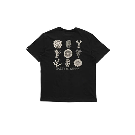 Salty Crew Men's Coral Head Short Sleeve T-Shirt Black / Small-Black / Medium-Black / Large-Black / X-Large-Black / XX-Large - 53 Degrees North 