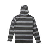 Salty Crew Men's Stacked Up UV Hoodie Coal / Small-Coal / Medium-Coal / Large-Coal / X-Large-Coal / XX-Large - 53 Degrees North 