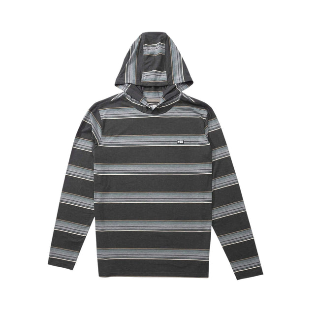 Salty Crew Men's Stacked Up UV Hoodie Coal / Small-Coal / Medium-Coal / Large-Coal / X-Large-Coal / XX-Large - 53 Degrees North 