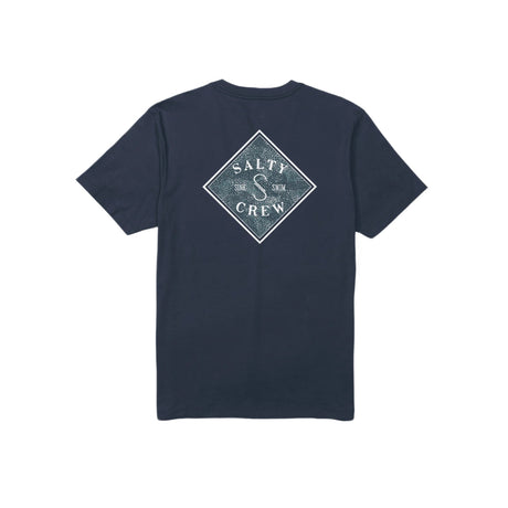 Salty Crew Men's Tippet Fill Short Sleeve T-Shirt Navy / Small-Navy / Medium-Navy / Large-Navy / X-Large-Navy / XX-Large - 53 Degrees North 