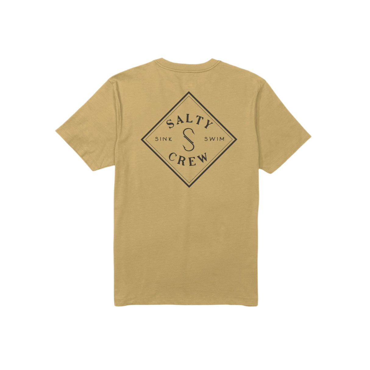 Salty Crew Men's Tippet Short Sleeve T-Shirt Mineral Yellow / Small-Mineral Yellow / Medium-Mineral Yellow / Large-Mineral Yellow / X-Large-Mineral Yellow / XX-Large - 53 Degrees North 