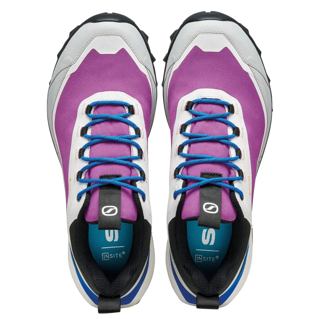 Scarpa Women's Ribelle Cross 2 GORE-TEX Shoes White/Orchid / EU 37-White/Orchid / EU 38-White/Orchid / EU 39-White/Orchid / EU 40-White/Orchid / EU 41 - 53 Degrees North 