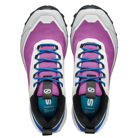 Scarpa Women's Ribelle Cross 2 GORE-TEX Shoes White/Orchid / EU 37-White/Orchid / EU 38-White/Orchid / EU 39-White/Orchid / EU 40-White/Orchid / EU 41 - 53 Degrees North 