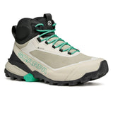 Scarpa Women's Ribelle Cross 2 Mid GORE-TEX Boots Fog/Aqua Green / EU 37-Fog/Aqua Green / EU 38-Fog/Aqua Green / EU 39-Fog/Aqua Green / EU 40-Fog/Aqua Green / EU 41 - 53 Degrees North 