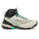 Scarpa Women's Ribelle Cross 2 Mid GORE-TEX Boots Fog/Aqua Green / EU 37-Fog/Aqua Green / EU 38-Fog/Aqua Green / EU 39-Fog/Aqua Green / EU 40-Fog/Aqua Green / EU 41 - 53 Degrees North 