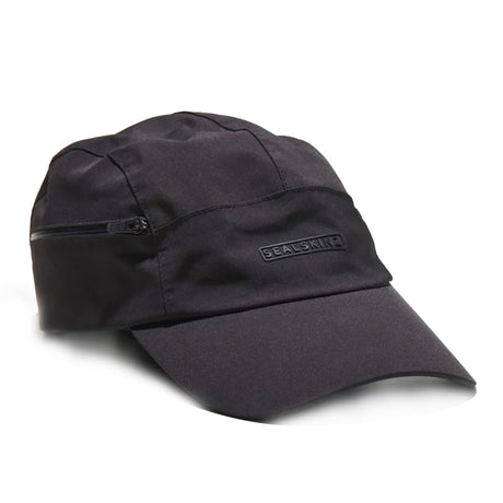 Seal Skinz Scole Waterproof Zipped Pocket Cap #color_black